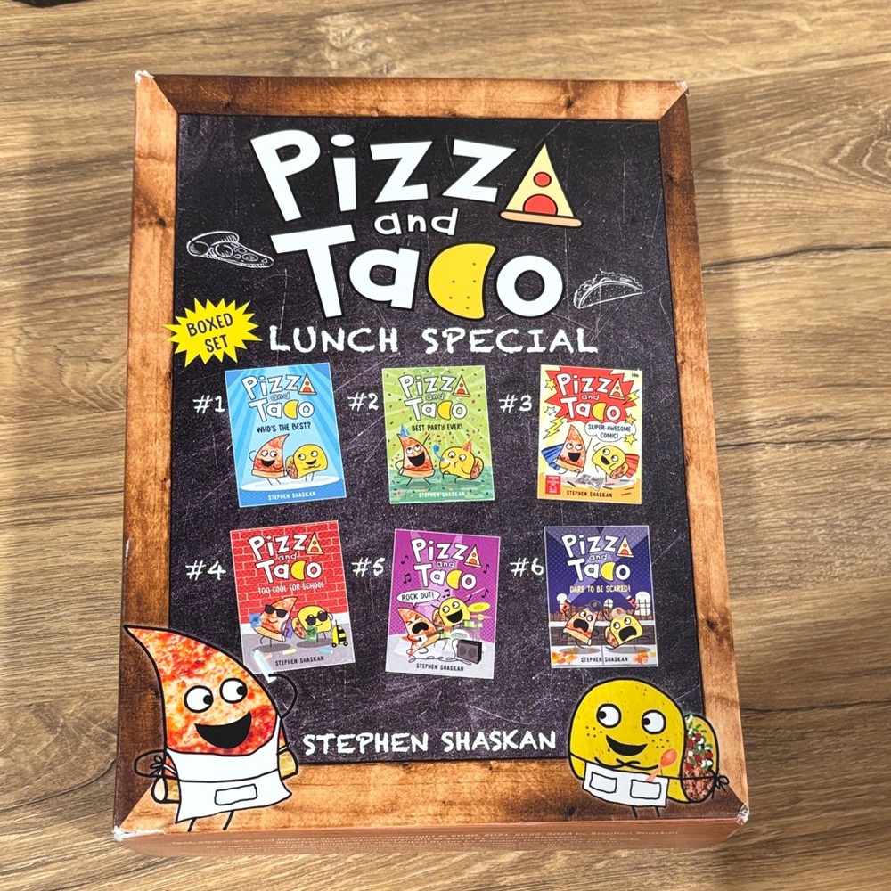 Pizza and Taco boxed set